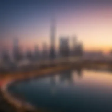 Stunning skyline view of Emaar South Dubai showcasing modern architecture