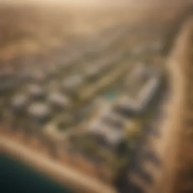 Aerial view of Arabian Ranches highlighting the expansive layout