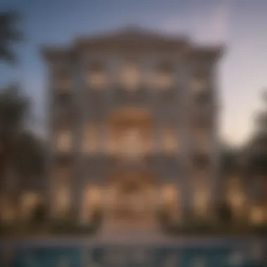 Luxurious villa in a prime Dubai neighborhood