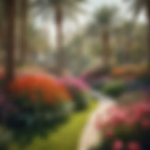 Blooming Flora in Dubai's Parks